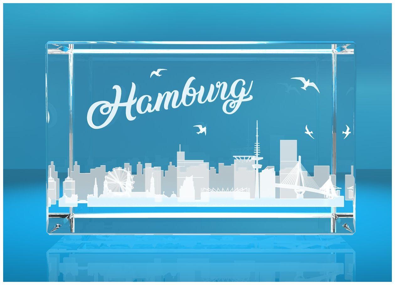 3D Glasquader I Hamburg I Skyline